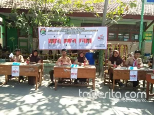 Belajar Demokrasi, Begini Pemilu “Ala” Mtsn 2 Sampang