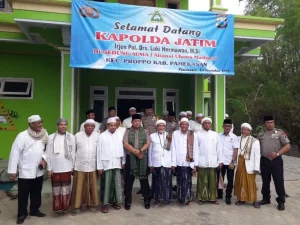 Jaga Kondusivitas Jelang Pemilu 2019, Kapolda Jatim Kunjungi Ulama Madura