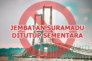 Jembatan Suramadu Tutup Jadi Bahan Becandaan