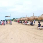 Panorama Pantai Lon Malang Yang Berada Di Kawasan Desa Wisata Bira Tengah Kecamatan Sokobanah Kabupaten Sampang.