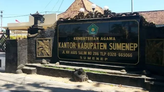 Kantor Kemenag Kabupaten Sumenep.