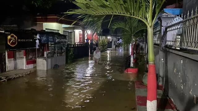 Banjir Yang Menggenangi Rumah Warga Beberapa Waktu Yang Lalu.