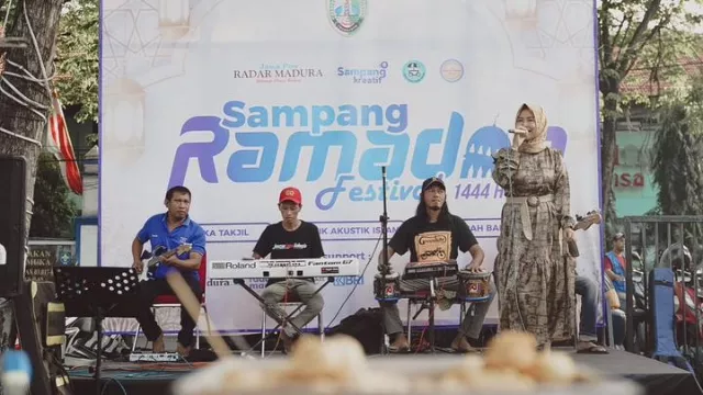 Panggung Musik Sampang Ramadhan Festival.