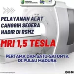 Poster Magnetic Resonance Imaging 1,5 Tesla.