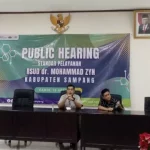 Forum Public Hearing Yang Digelar Rsud Dr. Mohammad Zyn.