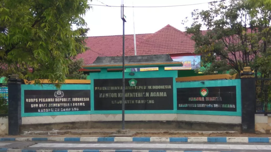 Kantor Kemenag Kabupaten Sampang.
