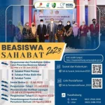 Poster Beasiswa Sahabat 2023.