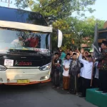 Pemberangkatan Calon Jemaah Haji, Oleh Sekdakab H. Yuliadi Setiawan.