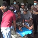 Salah Satu Korban Saat Dibawa Ke Rumah Sakit Bangkalan.