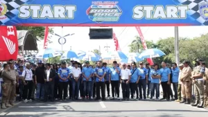 Wabup Sampang Dampingi Kapolres Buka Road Race Kejurprov Jatim 2023