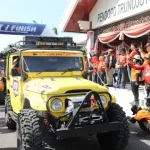 Salah Satu Peserta East Java Adventure Offroad.