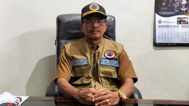 Kepala Bpbd Kabupaten Bangkalan Geger Heri Susianto.