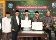 Penandatanganan Kerjasama Pemkab Sampang Dengan Universitas Islam Malang.