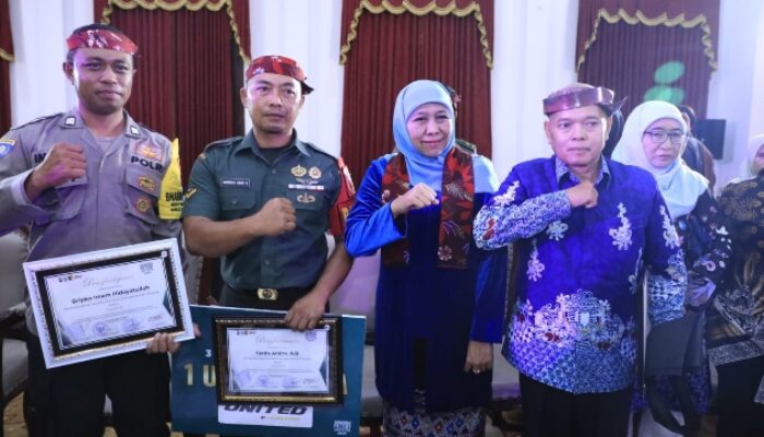 Tiga Pilar Desa Batuporo Barat Sampang Raih Juara 3 Anugerah Patriot Jawi Wetan 2023