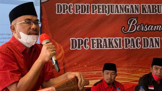 Ketua Dpc Pdi Perjuangan Kabupaten Bangkalan, H. Fatkurrahman.