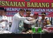 Barang Bukti Narkoba Hingga Rokok Ilegal Dimusnahkan Kejari Sumenep