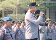 Polres Bangkalan Tingkatkan Pengamanan Jelang Masa Kampanye, Kantor Kpu Dan Bawaslu Jadi Perhatian