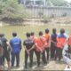 Proses Pencarian Korban Di Sungai Kamoning.