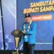 Bupati Sampang H. Slamet Junaidi Saat Menyampaikan Sambutan. (Foto : Prokopim Pemkab Sampang)