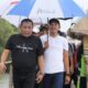 Bupati Dan Wakil Bupati Sampang Usai Menghadiri Kegiatan Di Salah Satu Tempat Wisata Di Kecamatan Sreseh.