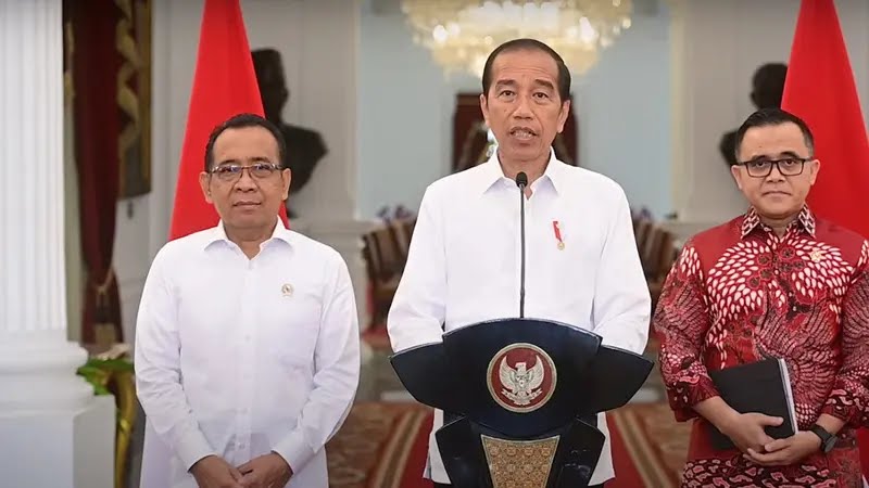 Presiden Joko Widodo (Jokowi) Mengumumkan Penerimaan Casn 2024. (Dok. Tangkapan Layar Youtube Sekretariat Presiden)