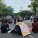 Aktivis Mdw Saat Melakukan Demonstrasi Ke Polres Sampang. (Dok. Rri)