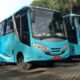 Salah Satu Bus Kendaraan Yang Disediakan Oleh Pemkab Bangkalan.