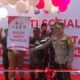 Danrem 084/Bhaskara Jaya, Brigjen Tni Yusman Madayun Bersama Kapolres Bangkalan Melepas Balon Di Bukanya Bulan Bakti Tni Polri.