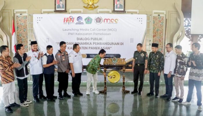 Launching Media Call Center, Pwi Pamekasan Antisipasi Wartawan Bodong