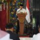 Pj Bupati Bangkalan Arief M Edit Saat Membuka Kegiatan Musrenbang Di Gedung Rato Ebhu Setempat.