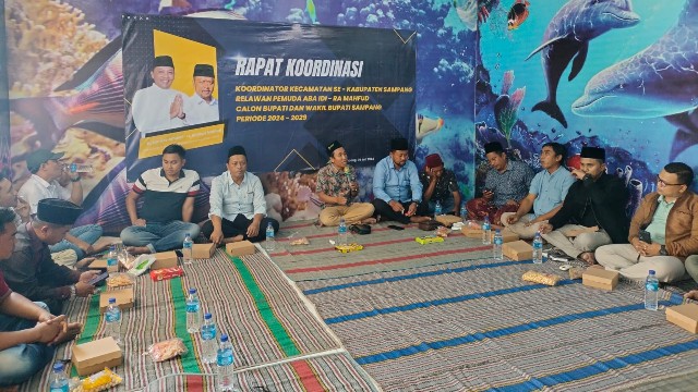 Rapat Koordinasi Pemenangan Relawan Pemuda Aba Idi Dan Ra Mahfudz