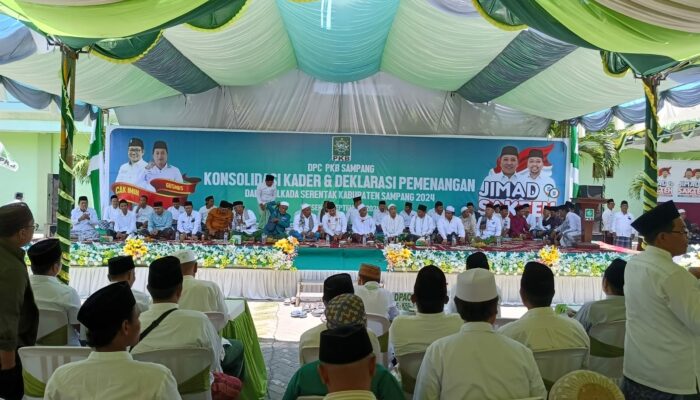 Kumandang Yalal Waton Iringi Konsolidasi Dan Deklarasi Tim Pemenangan Paslon H. Idi-Ra Mahfud Oleh Partai Pkb Sampang