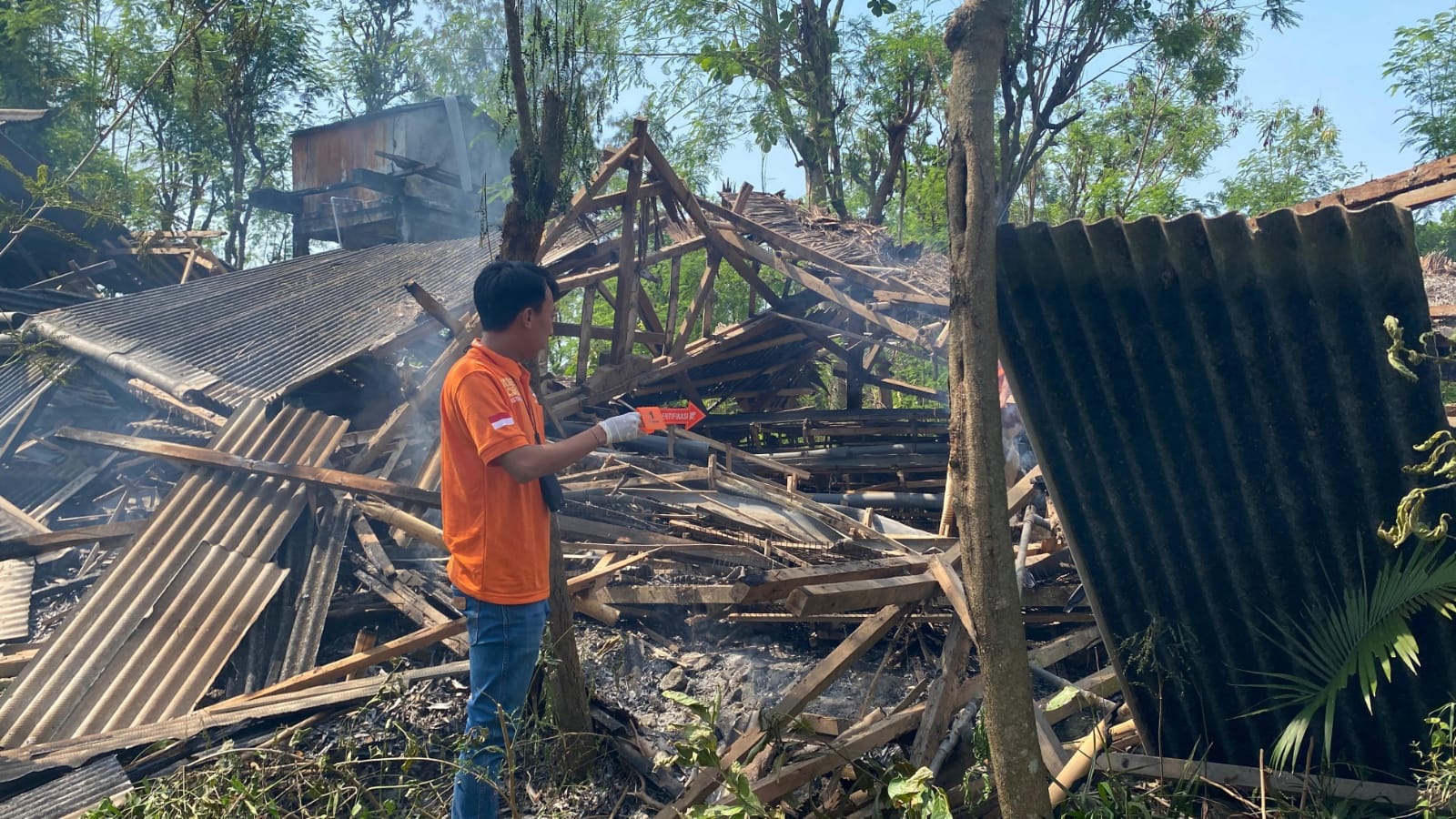 Kandang Ayam Lokasi Penemuan Mayat.