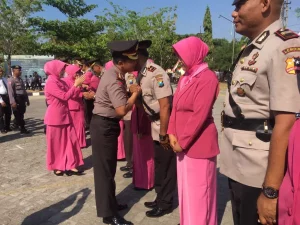 Kapolres Sampang Pimpin Sertijab Perwira Pertama dan Menengah