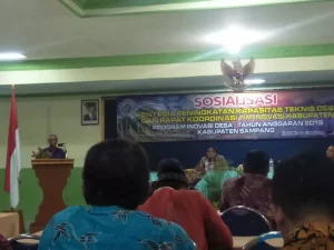 Tingkatkan Wawasan Inovasi Desa, DPMD Sosialisasi P2TKD dan Rakor TIK