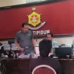 Pelaku Saat Diinterogasi Penyidik