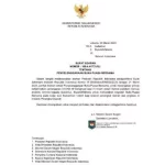 Surat Edaran Kemendagri Kepada Kepala Daerah.