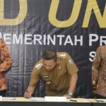 Penyerahan Lkpd Unaudited Tahun Anggaran 2022. (Prokopim Pemkab Sampang)