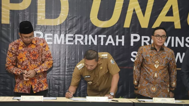 Penyerahan Lkpd Unaudited Tahun Anggaran 2022. (Prokopim Pemkab Sampang)