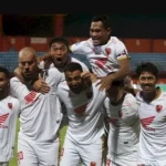 Selebrasi Pemain Psm Makassar Usai Mencetak Gol Ke Gawang Madura United.