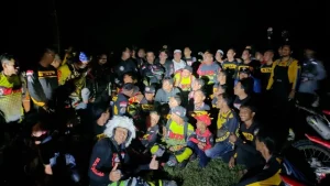 Pecinta Motor Trail Bangkalan Jelajahi Bukit Di Tengah Ramadhan