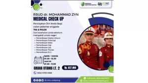 Rsmz Buka Medical Check Up Bagi Pelamar Anggota Tni Dan Polri