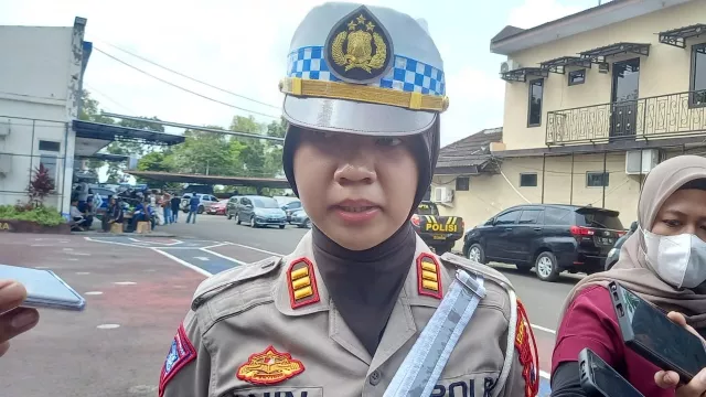 Kasatlantas Polres Bangkalan, Akp Anindita Harcahyaning Dyah.