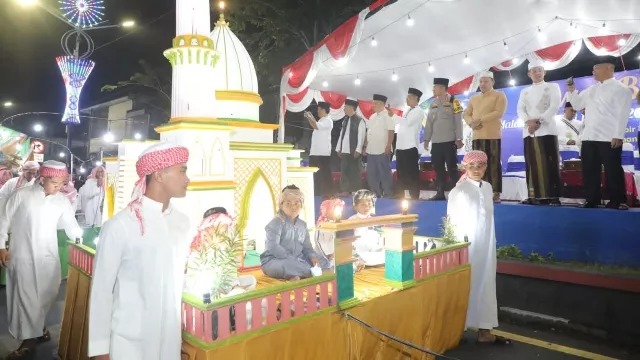 Pelepasan Pawai Takbir Keliling Kabupaten Sampang 2023