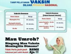 Rsmz Sampang Sediakan Layanan Vaksin Miningitis Untuk Jemaah Umroh Dan Haji 12 Rsmz Sampang Sediakan Layanan Vaksin Miningitis Untuk Jemaah Umroh Dan Haji
