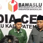 Ketua Bawaslu Bangkalan, Ahmad Mustain Saleh