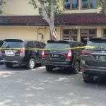 Penampakan Mobil Yang Diamankan Polres Bangkalan.