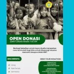 Poster Open Donasi Santunan Anak Yatim Himasa - Utm.