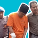 Tersangka Kades Bhulung Diamankan Polisi.