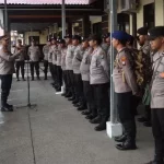 Persiapan Pemberangkatan Personil Gabungan Dan Operasional Polres Sampang.